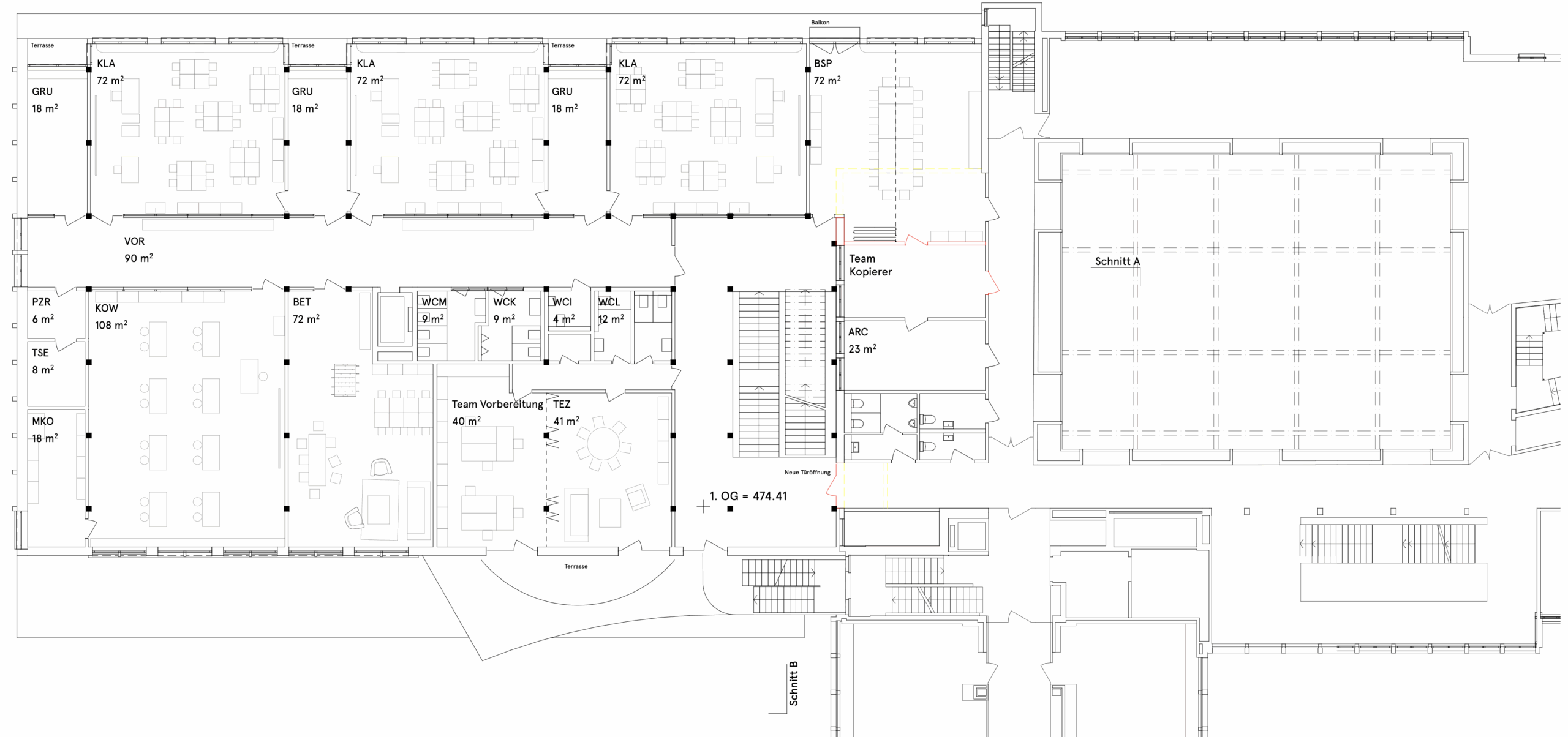 SA BRU 1. OG SA BRU 1. OG